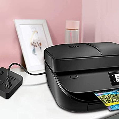 Champion Power Cord Cable Wire 2-pin Universal for 5 Feet (1.5m)LED TV, Printer, Play Station, Laptop PC Notebook Computer, Tape Recorder, Camera (Black)