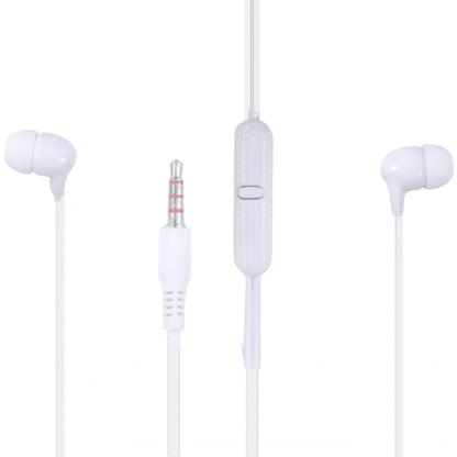Champion CHAMP 402 Wired Headset Earphones (White)