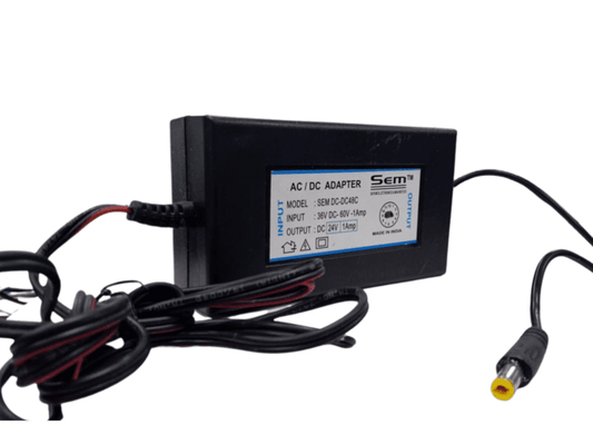 AC/DC Power Adapter 24V 1A High-Efficiency Power Supply for EV, LED, CCTV, and Industrial Devices