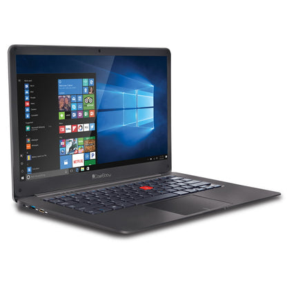 iBall Premio v2.0 CompBook 35.56 cm (14-inch) Laptop Pentium Quad Core N4200/4GB/500GB/Windows 10/Integrated Graphics (Refurbished)