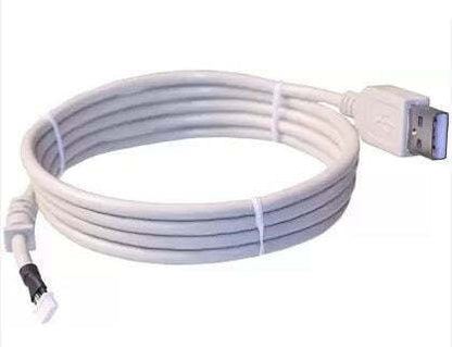 Champion Startek USB Data Cable for Fingerprint Scanner Biometric Compatible with Personal Computer (White)