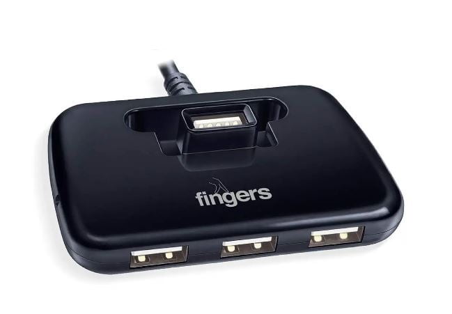 Fingers Quadrant U2.0 4-Port USB Hub (4 x USB 2.0)