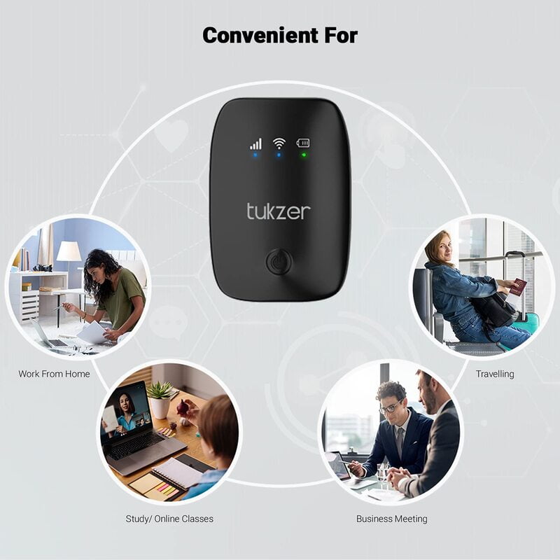 Tukzer 4G LTE U2 Wireless Dongle Plug Play Data Card Stick