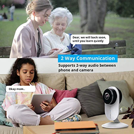 Zebronics Zeb Smart Cam 100 WiFi Camera with Remote Monitoring