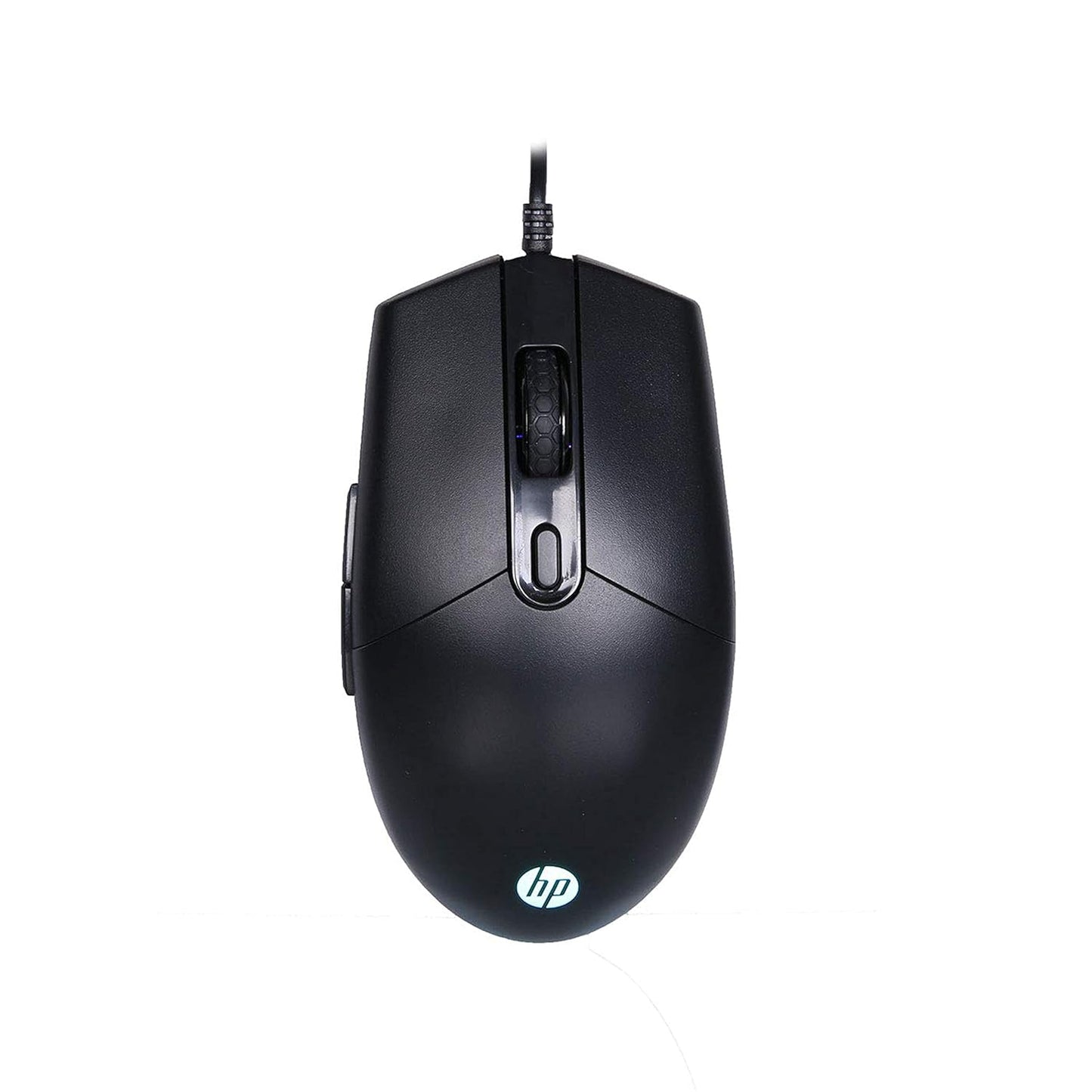 HP M260 RGB Backlighting USB Wired Gaming Mouse, Customizable 6400 DPI, Ergonomic Design, Non-Slip Roller, Lightweighted (Black)
