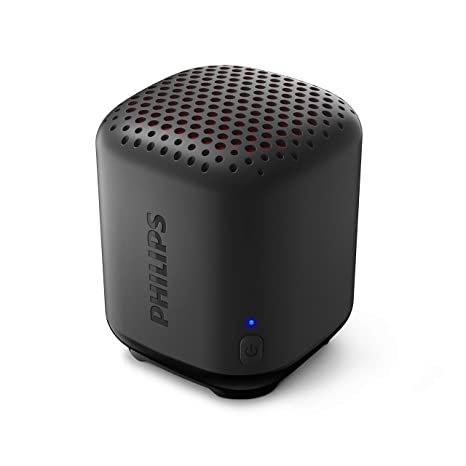 Philips TAS1505 Portable Wireless Bluetooth Speaker IPX7 Water Proof 8H Playtime (Black)