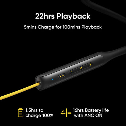 Realme Buds Wireless Pro Bluetooth in Ear Earphones with Mic