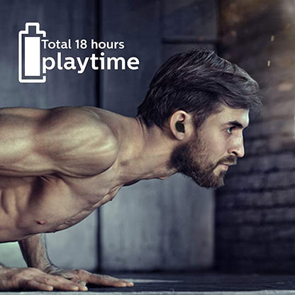 Philips TAT1235BK True Wireless in Ear Earbuds with Mic