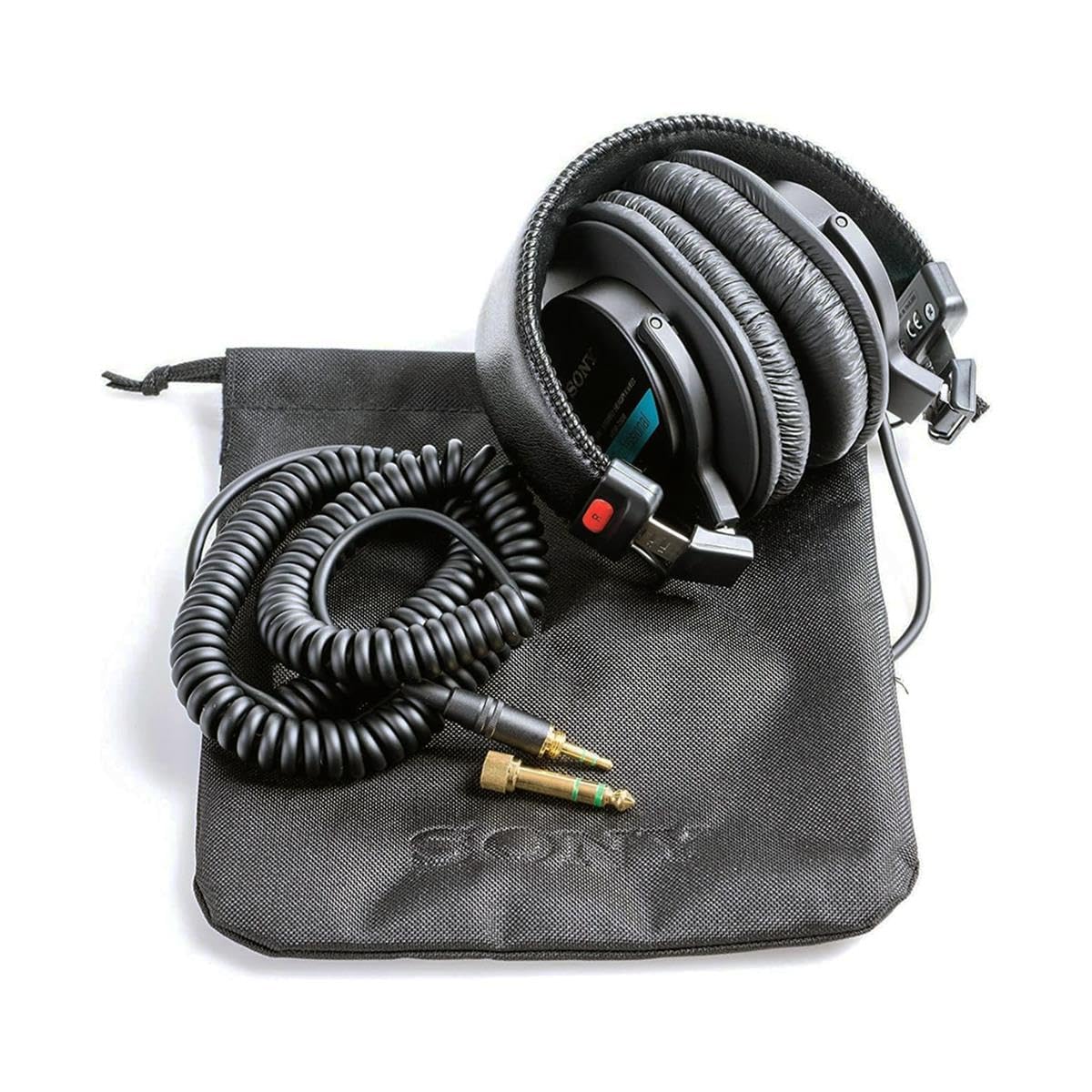 Sony MDR-7506 Professional Wired On Ear Headphones (Best Compatible with Professional Cinema Line Camera) - Black