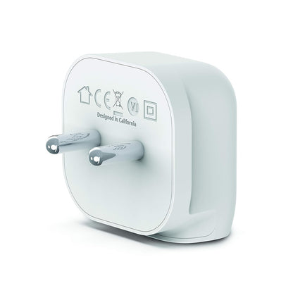 Belkin 18W USB-C, Charger Adapter for iPhone 15, 14, 12 Series, iPad & Android Phones(White)