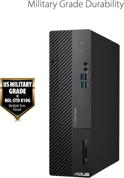 Asus D500SD Desktop Computer: Intel Core i3-12100, 8GB RAM, 512GB SSD, Wi-Fi 6, TPM 2.0, - Black