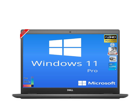 Dell Latitude 3420 i5 11th Gen 8GB RAM 512GB SSD 14" Full-HD Display (Black)