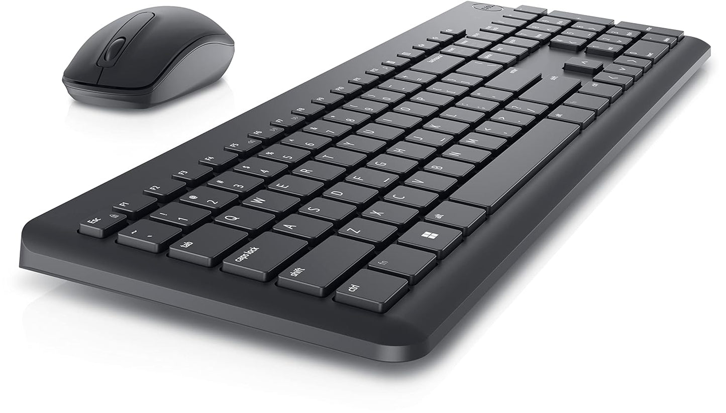 Dell KM3322W Wireless Keyboard and Mouse Combo ÃƒÂ¢Ã¢â€šÂ¬Ã¢â‚¬Å“ Anti-Fade Keys, Spill-Resistant, 36-Month Battery Life ÃƒÂ¢Ã¢â€šÂ¬Ã¢â‚¬Å“ Black