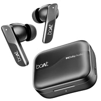 boAt Airdopes 800 True Wireless in Ear Ear Buds w/Dolby Audio, Adaptive EQ by Mimi, 40 Hours Playback, 4 Mics w/AI-ENx, in-Ear Detection & Hearables App Support