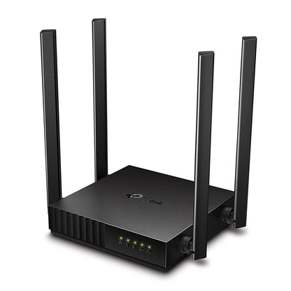 TP-Link Archer C54 AC1200 Dual Band Wi-Fi Router 1200 Mbps Speed 4 Antennas Guest | Network 2.4 GHz (Black)