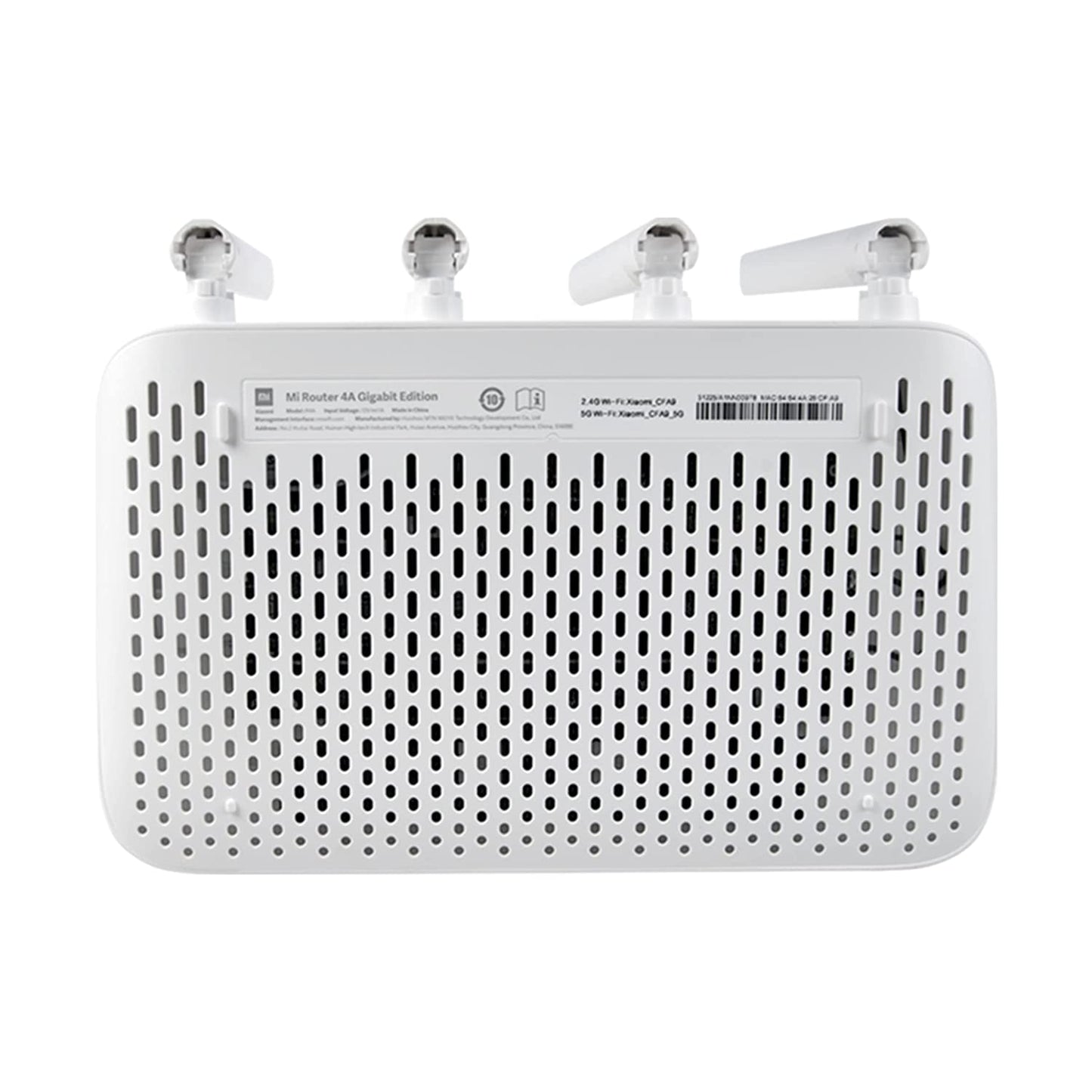 Xiaomi Mi 4A Dual_Band Ethernet 1200Mbps Speed Router| 2.4GHz & 5GHz Frequency|128MB RAM | DualCore 4 Thread CPU (White)