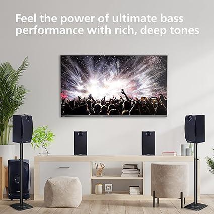 Philips TAV7477 4.1 Channel 75W Bluetooth Speaker, Black