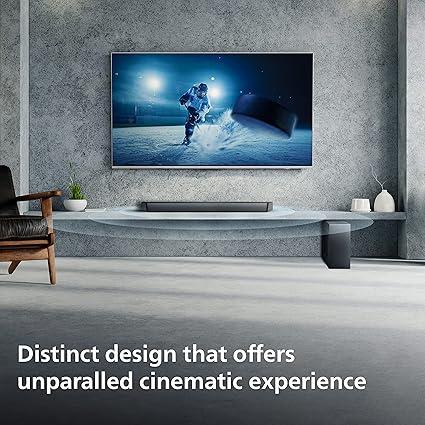 Philips TAB7807 3.1CH Dolby Atmos Soundbar, 620W, Black