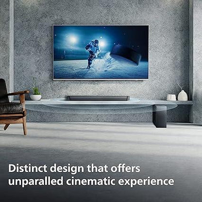 Philips TAB7807 3.1CH Dolby Atmos Soundbar, 620W, Black