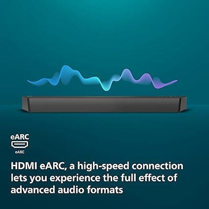 Philips TAB7807 3.1CH Dolby Atmos Soundbar, 620W, Black