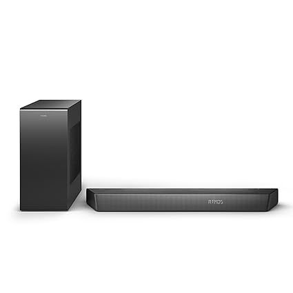 Philips TAB7807 3.1CH Dolby Atmos Soundbar, 620W, Black