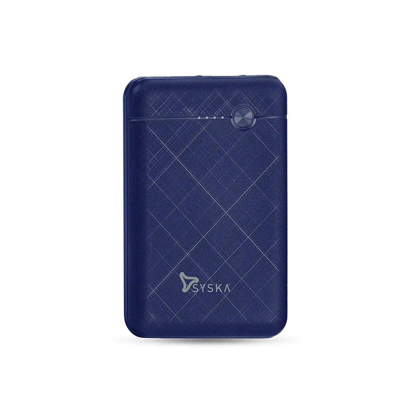 Syska P055OX 5000 mAh Lithium Polymer Power Bank with Dual Output & Dual Input (Blue)