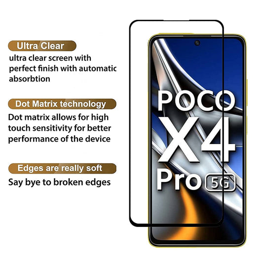 Champion Edge to Edge Screen Gaurd For Poco X4 Pro 5G
