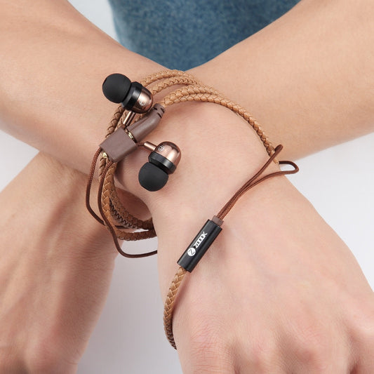 Zoook Rocker WBD-BR Wristband in-Ear Wired Earphones with Mic
