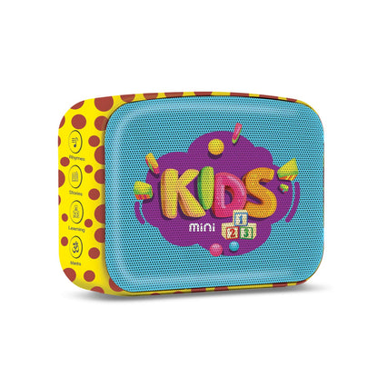 Saregama Carvaan Mini Kids - Pre-Loaded with Stories, Rhymes, Learnings, Mantras with Bluetooth/USB/Aux in-Out