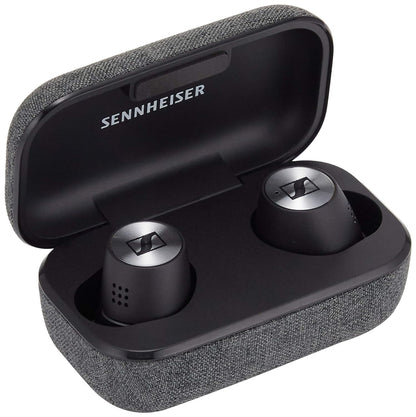 Sennheiser Momentum Bluetooth Truly Wireless 2- in Ear Earbuds with Mic (Black)
