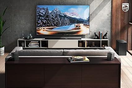 Philips TAB8967 7.1 Ch Dolby Atmos Soundbar, 780W, Black
