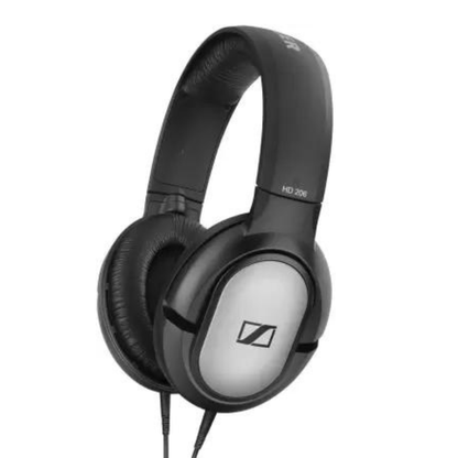 Sennheiser HD 206 Wired Over the Ear Headphone without Mic (Black)