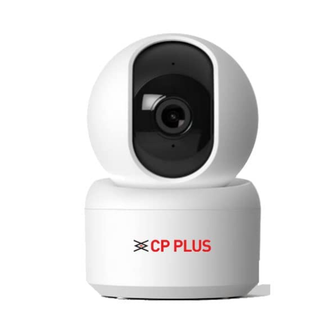 CP PLUS CP-E35A 3 MP Full HD Smart Wi-Fi CCTV 360Ã‚Â° Pan & Tilt Motion Alert, Night Vision Camera (White)