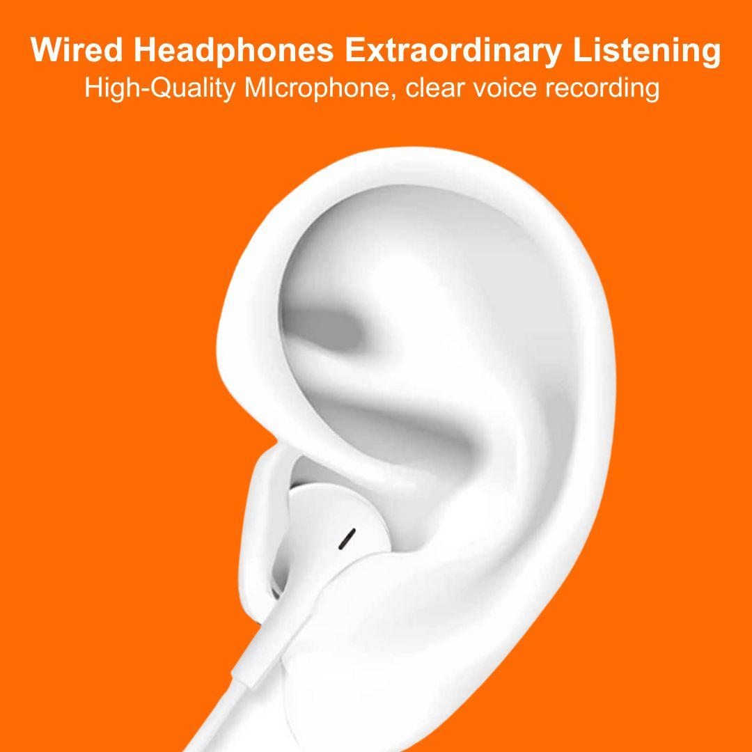 Champion Wired EarPods with Lightning Connector for Apple (White)