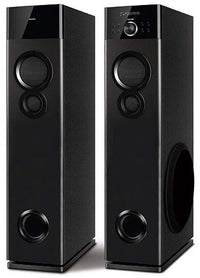 Philips Audio SPA9120B/94 Tower Speakers with Bluetooth Connectivity