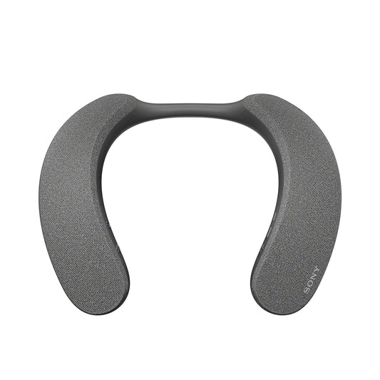 Sony SRS-NS7 Wireless Neckband Bluetooth Speaker with Dolby Atmos Personalized Home Theater Audio, Built-in mic, 12 Hours of Battery Life, and Included Wireless TV Adaptor WLA-NS7-Black