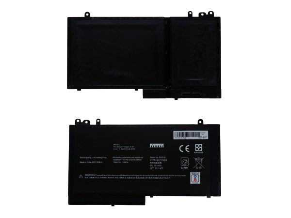 Lappy Power Laptop Battery For DELL NGGX5 - Latitude E5570, E5270, E5470 Laptops, 11.4V 3 Cells 3000mAh Compatible