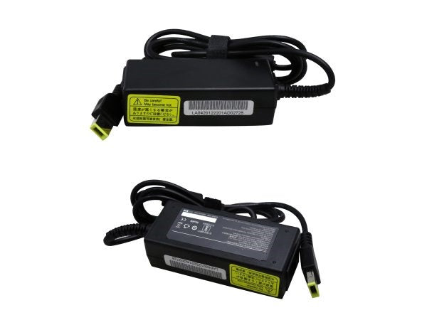 Lappy Power Laptop Adapter 45W 20V-2.25A For Lenovo (USB Yellow Pin) Compatible