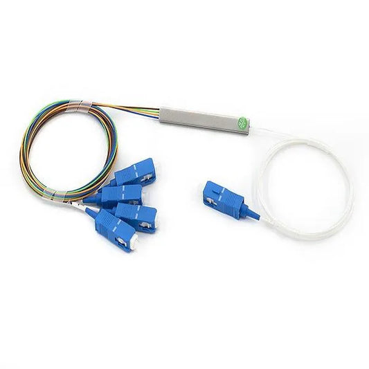 PLC Fiber Optic Splitter with SC/PC Connector | Low Loss Optical Splitter