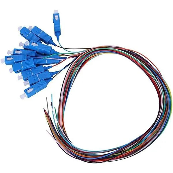 Fiber Optic Pigtail Cable | High-Quality Optical Fiber Connector (Pack of 12)