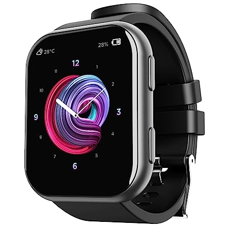 boAt Blaze Smart Watch with 1.75" HD Display, Fast Charge, Apollo 3 Blue Plus Processor, 24x7 Heart Rate Monitor & 7 Days Battery Life