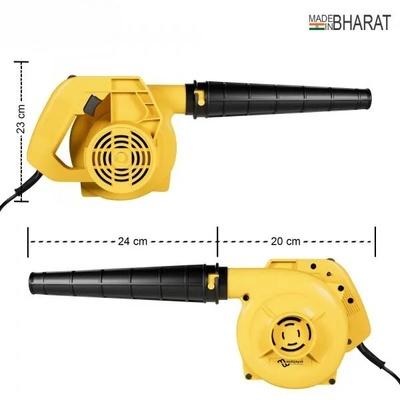 Air Blower 550W (Wind) Cum Dust Cleaner for AC/Home/PC, 15000 RPM Low Noise (Yellow)