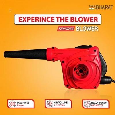 Air Blower 650W (Thunder) Cum Dust Cleaner for AC/Home/PC, 17000 RPM Low Noise (Red)