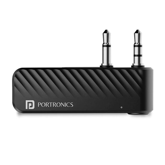 Portronics Auto 16 Smart Audio Connector with Latest Bluetooth v5.1 and Universal Compatibility