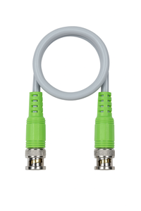 BNC Cable (Coxial) with Copper Wire Molded for CCTV Surveillance Camera | (Gold) - (Pack of 10Unit)