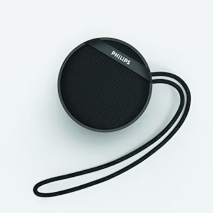 Philips BT2003 3W Mini Portable Bluetooth Speaker with Multi-Connectivity Modes Built-in Mic