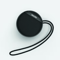 Philips BT2003 3W Mini Portable Bluetooth Speaker with Multi-Connectivity Modes Built-in Mic