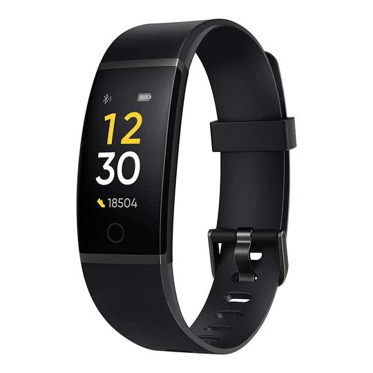 Realme Band RMA183 Full Colour Screen with Touchkey, Real-time Monitor, in-Built USB Charging, IP68 Water Resistant