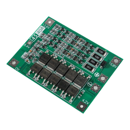 Lithium Battery Protection Board 4S 40A 14.8V 16.8V Li-ion PCB BMS Charger Protection Circuit for Drill Motor