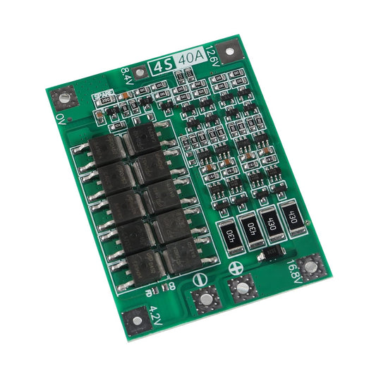 Lithium Battery Protection Board 4S 40A 14.8V 16.8V Li-ion PCB BMS Charger Protection Circuit for Drill Motor